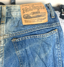 Load image into Gallery viewer, No! Jeans Womens 9 (28x29) Blue Denim Absolutely Blues Straight Leg Bleach Lady
