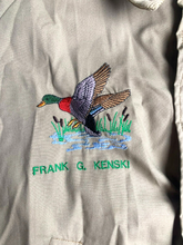 Load image into Gallery viewer, VTG 4H Shooting Jacket Adult Extra Large Tan Windbreaker 4H Embroidered Mens
