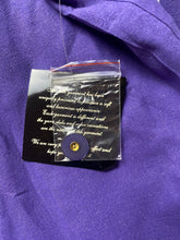Load image into Gallery viewer, Vintage Cervelle Shirt Womens 3X Purple Embroidery Pure Silk Plus Ladies NWT
