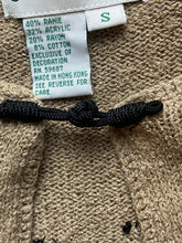 Load image into Gallery viewer, J Marco Galleries Sweater Womens Small Open Front Cardigan Ramie Oversized Rayon
