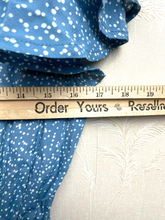 Load image into Gallery viewer, Sage The Label Jumpsuit Womens Medium Blue Tie Front Keep Her Wild Rayon NWT $98
