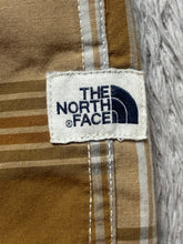 Load image into Gallery viewer, The North Face Shirt Adult Large Tan Plaid Button Up Collared Casual Indie Mens
