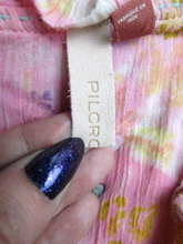 Load image into Gallery viewer, Anthropologie Pilcro Shirt Womens Extra Small Flowy Blouse Tavi Tie Dye Ladies
