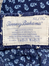Load image into Gallery viewer, Tommy Bahama Pajama Pants Adult Extra Large Blue Cropped Lounge Fish AOP Mens
