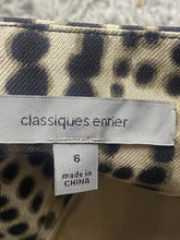 Load image into Gallery viewer, Classiques Entier Skirt Womens 6 (32x21) Silk Wool Spandex Slit Pencil Straight
