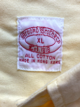 Load image into Gallery viewer, Brooks Brothers 1818 Shirt Adult Extra Large Yellow Button Up Oversized Mens
