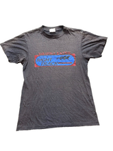 Load image into Gallery viewer, VTG Saratoga Raceway Shirt Adult Medium Gray Single Stitch Horse Racing 80s Mens

