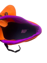 Load image into Gallery viewer, Nike Shoes Womens 9.5 Orange Black Lace Up Running Athletic Trainers Lunarlon
