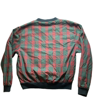 Load image into Gallery viewer, Vintage ProQuip Jacket Adult Large Red Green Tartan Plaid Windbreaker Golf Mens
