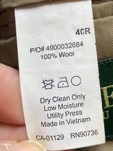 Load image into Gallery viewer, Lauren Ralph Lauren Sport Coat Mens 40R Brown Houndstooth Wool Suit Blazer
