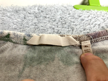 Load image into Gallery viewer, Soft Surroundings Shirt Womens Extra Large Beige Purple AOP Floral Cozy Tunic
