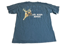 Load image into Gallery viewer, Vintage Deer Shirt Adult Large Hunting Eat Sleep Repeat Bag it Tag it 90s Mens
