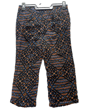 Load image into Gallery viewer, Free People Pants Womens Small (32x19) Black Geometric Capri Cropped Ladies
