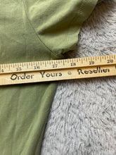 Load image into Gallery viewer, Hurley Dress Womens Medium Sage Green Cherry Logo Collared Shirt Spandex USA
