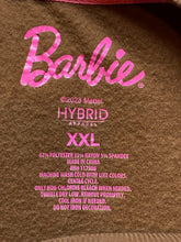 Load image into Gallery viewer, Barbie Sweatshirt Womens 2XL XXL Brown Oversized Rayon Fleece Sweater Ladies
