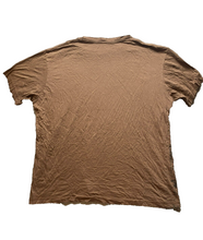 Load image into Gallery viewer, Vintage Peanuts Shirt Adult Large Brown AOP CHARLIE BROWN Cartoon Comic Mens
