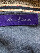 Load image into Gallery viewer, Alan Flusser Sweater Adult Large Shawl Collar Zipper Cable Knit Outerwear Mens
