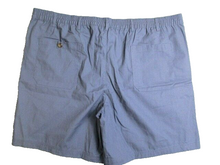 Load image into Gallery viewer, Haband Shorts Adult 46 Blue Flat Front Chino Casual Outdoor 8" Inseam Mens
