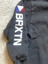 Load image into Gallery viewer, Brixton Sweatshirt Adult Large Black Fleece BRXTN Spellout Hoodie Sweater Mens
