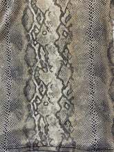 Load image into Gallery viewer, AFRM Shirt Womens Large Snakes Skin Animal Print Spandex Stretch Pullover Ladies
