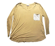 Load image into Gallery viewer, Zenana Shirt Womens 3X V-Neck Animal Print Pocket Leopard Blouse Plus Ladies
