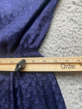 Load image into Gallery viewer, Lilly Pulitzer Dress Womens Medium Navy Blue Calissa Sequin Lined Silk Flare
