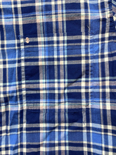 Load image into Gallery viewer, IZOD Shirt Adult Extra Large Blue Saltwater Relaxed Classics Button Up Mens
