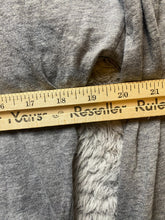 Load image into Gallery viewer, NIKE Shirt Womens Medium Gray Big Swoosh Center Logo Loose Scoop Neck Ladies
