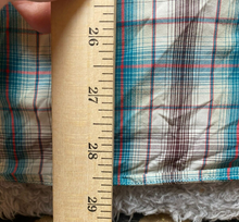 Load image into Gallery viewer, Marmot Shirt Adult Medium Teal Brown Plaid Button Up Casual Camp Outdoor Mens
