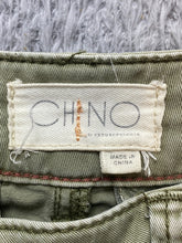 Load image into Gallery viewer, Chino by Anthropologie Pants Womens 4 (31x24) Light Sage Wide Leg Crop Baggy
