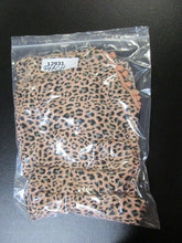 Load image into Gallery viewer, America &amp; Beyond Cover Up Womens Medium Peach Leopard Print Kaftan Swimwear A&amp;B
