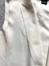 Load image into Gallery viewer, Trouve Dress Womens Large White Double Breasted Pocket Sheath Rayon Spandex
