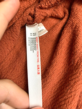 Load image into Gallery viewer, Free People FP Beach Shirt Womens Small Spice Boat Neck Slit Blouse Oversized
