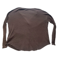 Load image into Gallery viewer, Out From Under Shirt Womens Medium Button Front Thermal Oversized Stretch Ladies
