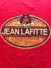 Load image into Gallery viewer, Jean Lafitte Shirt Adult Large Red Pirates New Orleans Bourbon Street Mens
