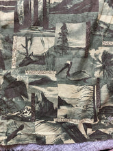 Load image into Gallery viewer, Columbia Shirt Adult 1X Green Button Up Wildlife Allover Print Camp Outdoor Mens
