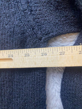 Load image into Gallery viewer, Free People Sweater Womens Medium Black Oversized Boxy Knitted Stretch Outerwear
