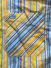 Load image into Gallery viewer, Ecko Unltd Shirt Adult 2XL Striped Button Up Casual Knute Woven Rhino Brand Mens
