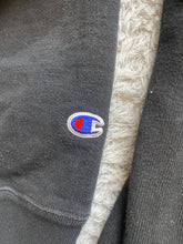 Load image into Gallery viewer, Champion Sweatshirt Adult Extra Large Black Hoodie Reverse Weave Spellout Mens
