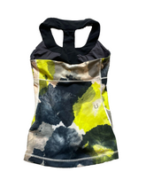 Load image into Gallery viewer, Lululemon Shirt Womens Athletica 3XS Black Tie Die Racerback Activewear Ladies

