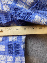 Load image into Gallery viewer, Nat Nast Shirt Adult 2XL XXL Blue Button Up Silk Blend Embroidery Hawaiian Mens
