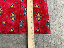 Load image into Gallery viewer, VTG Pendleton Skirt Womens 10 (28x32) Red Geometric Southwest Retro Midi USA
