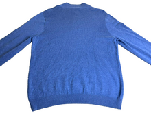Load image into Gallery viewer, J. McLaughlin Sweater Adult Large Blue 1/4 Zip Modal Spandex Outerwear Mens
