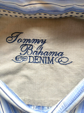 Load image into Gallery viewer, Tommy Bahama Shirt Adult Large Button Up Striped Long Sleeve Casual Outdoor Mens
