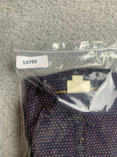 Load image into Gallery viewer, Anthropologie Maeve Shirt Womens Small Purple Polkadot Tunic Button Up Flared
