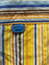 Load image into Gallery viewer, Ecko Unltd Shirt Adult 2XL Striped Button Up Casual Knute Woven Rhino Brand Mens
