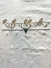Load image into Gallery viewer, VTG BANFF Shirt Adult Extra Large Beige Embroidery Reindeer Single Stitch Mens

