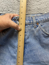 Load image into Gallery viewer, VTG Levi's 10 950 Jeans Womens 11 (30x23) Blue Denim Tapered Leg Orange Tab 90s
