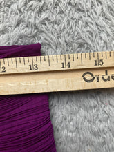 Load image into Gallery viewer, ZARA Skirt Womens Small (26x27) Purple Ruffle Trim Back Zip Boho Asymmetric
