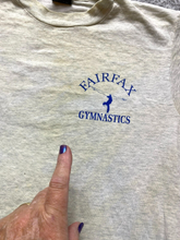 Load image into Gallery viewer, VTG Fairfax Gymnastics Shirt Womens Medium Potomac District Single Stitch 90s
